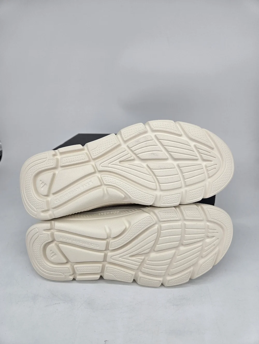 adidas Women's Cloudfoam Flex Slounge KI3455 Wonder Beige Shoes Size 8 Wide - Picture 7 of 8